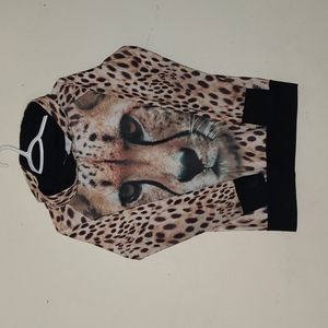 💙2/$30💙 Cheetah Hoodie